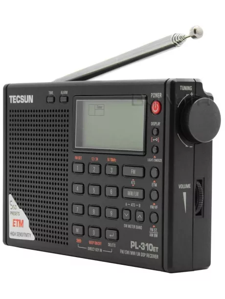 Цифровой радиоприемник Tecsun PL-310ET (export version) black
