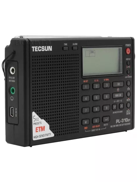 Цифровой радиоприемник Tecsun PL-310ET (export version) black