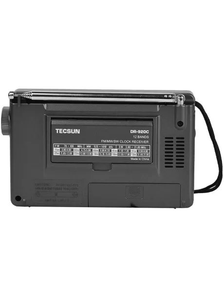 карманный радиоприемник с цифровой шкалой​ Tecsun DR-920C (export version) black