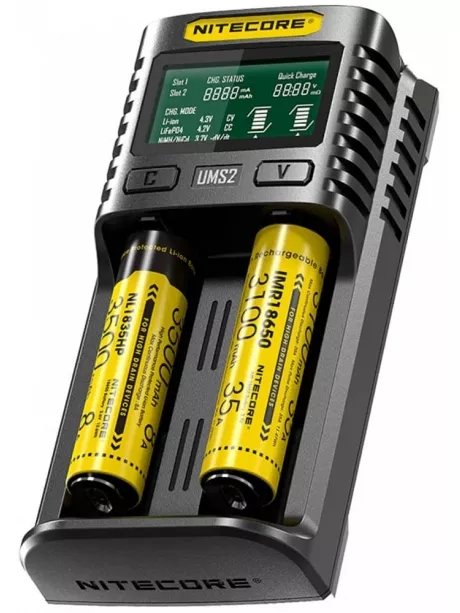 универсальное зарядное устройство NiteCore UMS2 