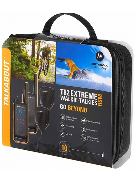 портативная рация для похода (2 шт) Motorola TALKABOUT T82 Extreme RSM 
