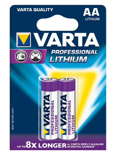 батарейки (2 шт.) Varta FR6/AA ULTRA LITHIUM 6106-2BL 