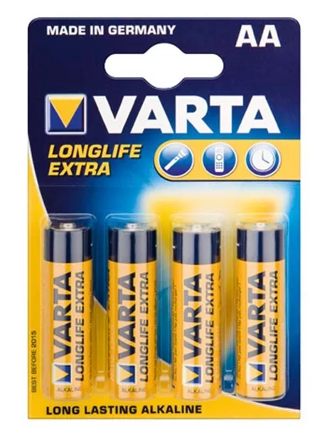 батарейка Varta LR6/AA LONGLIFE-4BL 