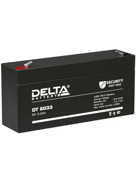 аккумулятор Delta DT 6033 