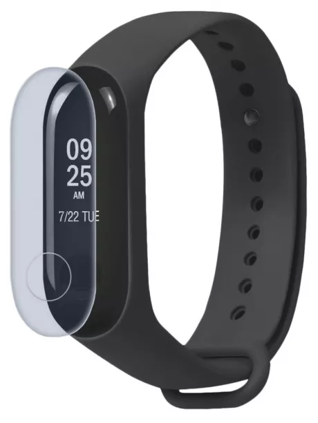 защитная пленка для фитнес браслета Xiaomi Protective film for Mi Band 3 (2 шт) 