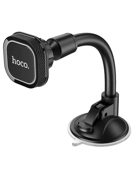 магнитный держатель на стекло Hoco CA55 Astute series windshield car holder black gray