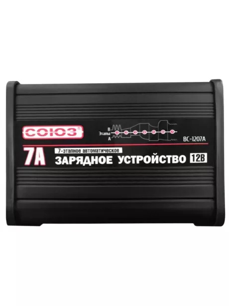 зарядное устройство для свинцовых аккумуляторов Союз BC-1207A 