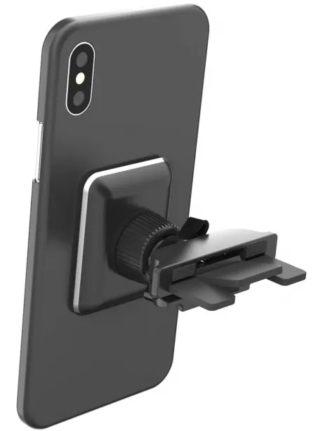 держатель для смартфона и планшета  в CD слот Arroys CD-SM1 black