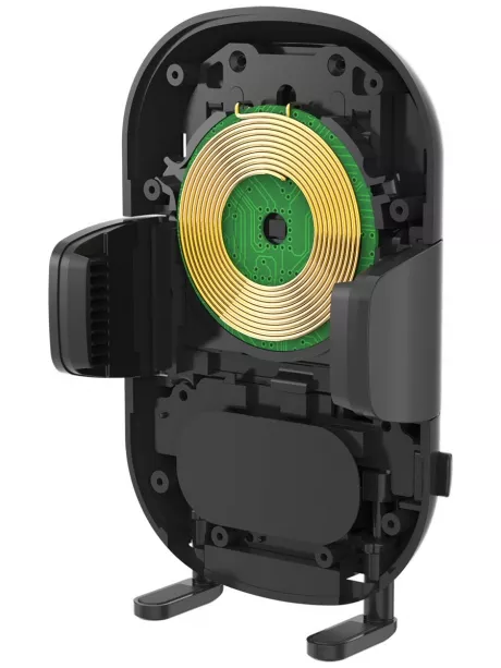 держатель с беспроводной зарядкой на торпедо Arroys Dash-W1 Auto black