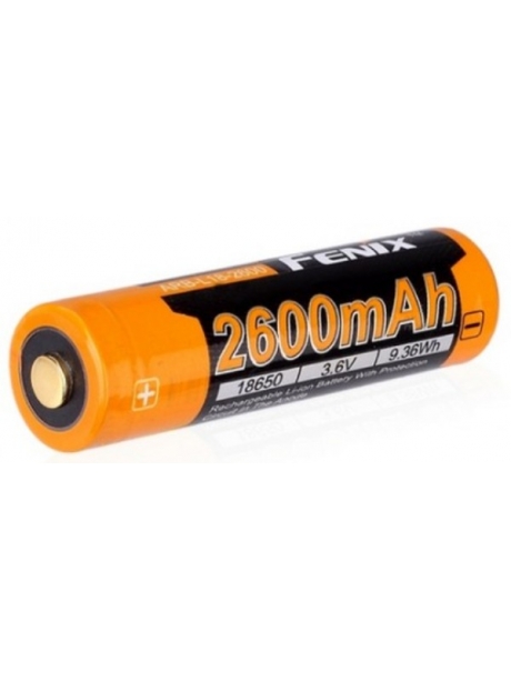 аккумулятор Fenix ARB-L18 18650 Li-Ion 2600mAh, защищенный 