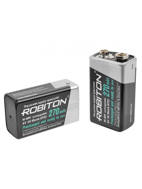 аккумулятор Robiton RTU270MH 6F22/Крона-bulk 