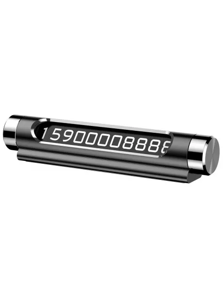держатель для номера телефона в машину Baseus Temporary Parking Number Card black