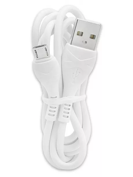 зарядное устройство Hoco C12Q Smart QC3.0 charger + Micro cable white