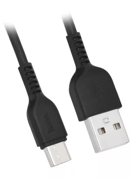 кабель передачи данных Hoco X20 Flash micro 1m black