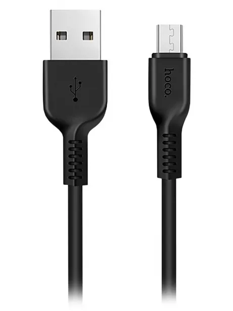 кабель передачи данных Hoco X20 Flash micro 2m black