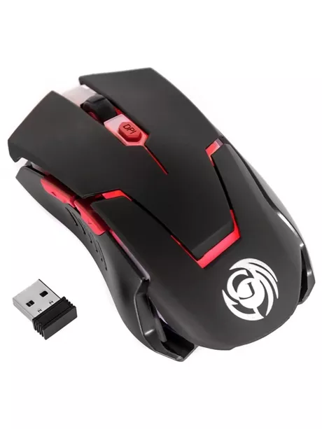 беспроводная мышь с подсветкой Dialog MRGK-12U black