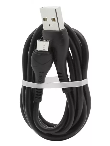 зарядное устройство Hoco C12Q Smart QC3.0 charger + Micro cable black