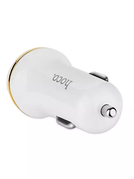 автомобильное зарядное устройство Hoco Z1 2USB 2.1A white