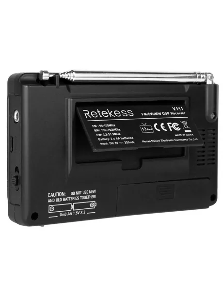 цифровой карманный радиоприемник Retekess V111 
