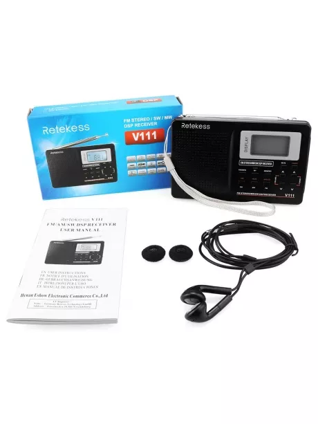 цифровой карманный радиоприемник Retekess V111 
