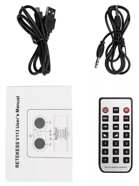 стерео радиоприемник FM с пультом управления Retekess V113 