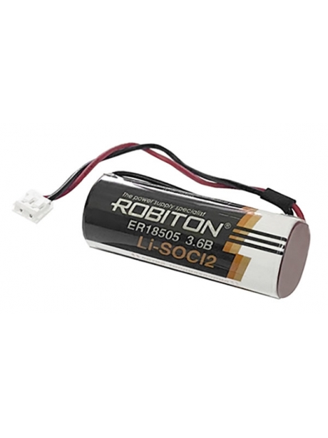литиевая батарейка 3.6V с коннектором EHR2 Robiton ER 18505-EHR2 