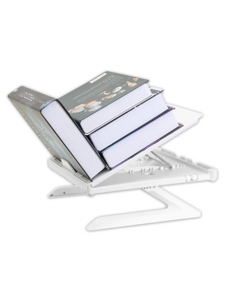 подставка для ноутбука и смартфона Tronsmart D07 Foldable Laptop Stand with Phone Holders white