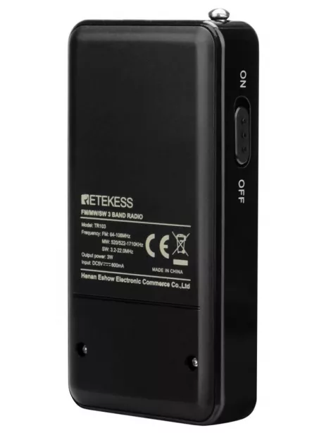 цифровой карманный мини радиоприемник Retekess TR103 