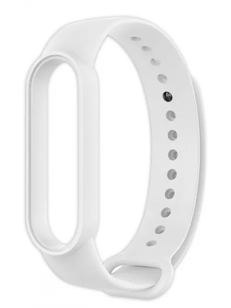 силиконовый ремешок Xiaomi для Mi Band 5 белый