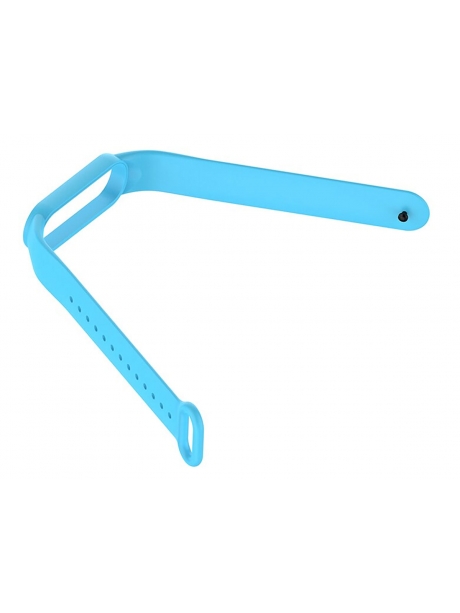 силиконовый ремешок Xiaomi для Mi Band 5 голубой