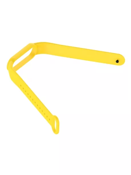 силиконовый ремешок Xiaomi для Mi Band 5 желтый