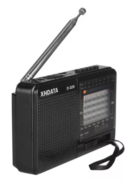 портативный радиоприемник с MP3 плеером XHDATA D-328 black