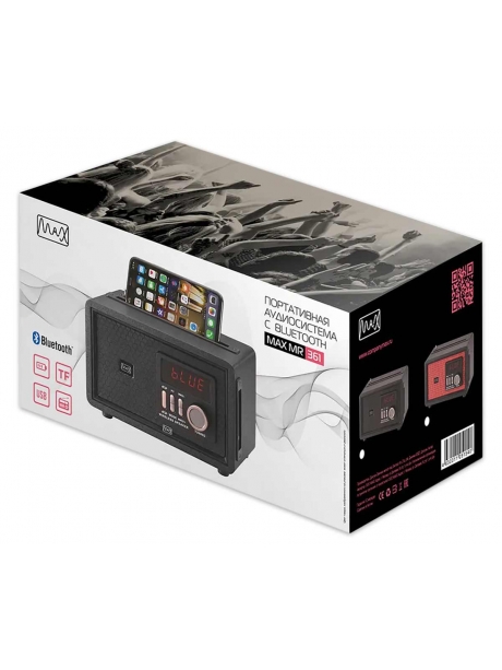радиоприемник MAX МR-361 red