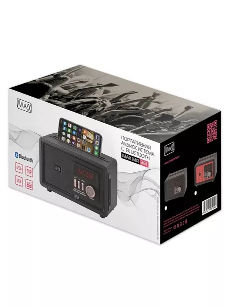 радиоприемник MAX МR-361 red