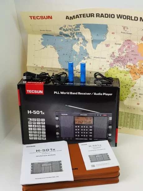 всеволновый радиоприемник высокого класса Tecsun H-501x (export version) black