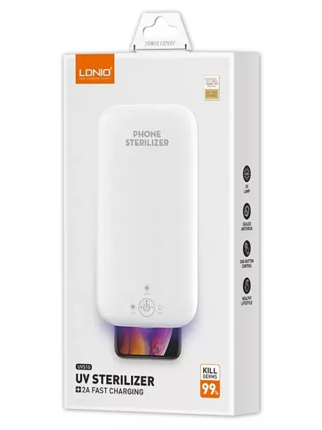 УФ стерилизатор телефона LDNIO UVS10 white