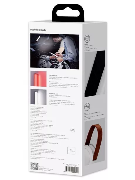 автомобильный фонарь Baseus Solar Emergency Car Flashlight white