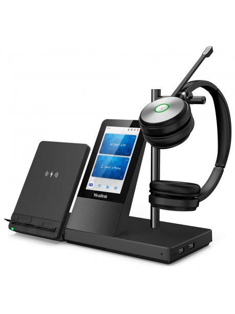 Профессиональная беспроводная DECT гарнитура Yealink WH66 Dual UC 