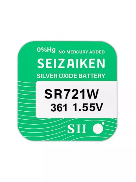 батарейка SEIZAIKEN SR-721 W/361 
