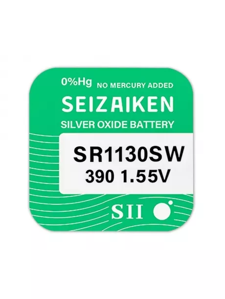 часовая батарейка SEIZAIKEN SR-1130 SW/390 