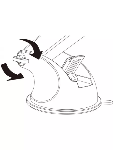 автомобильный магнитный держатель для смартфона  Arroys Dash-SM3 black