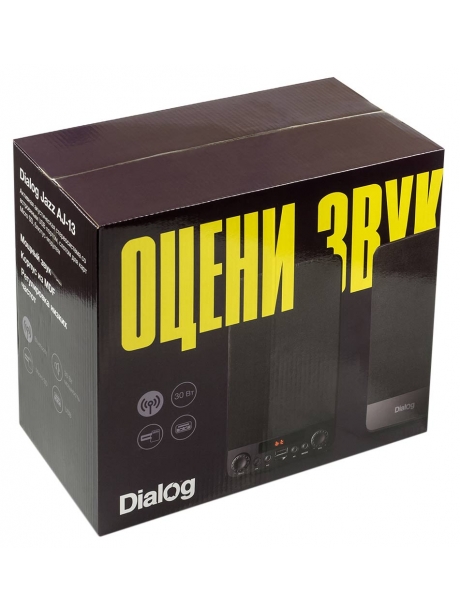 колонки для компьютера Dialog AJ-13 black