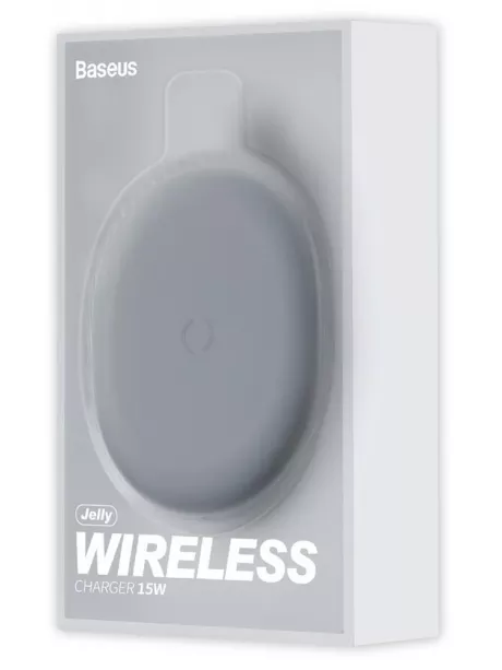 беспроводная зарядка для телефона Baseus Jelly wireless charger 15W black