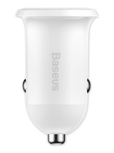 автомобильное зарядное устройство Baseus Grain Pro Car Charger (Dual USB 4.8A ) white