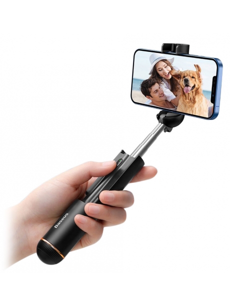 монопод для селфи Baseus Ultra Mini Bluetooth Folding Selfie Stick black