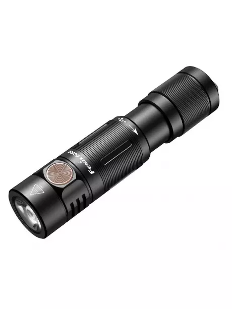 светодиодный аккумуляторный фонарь Fenix E05R черный