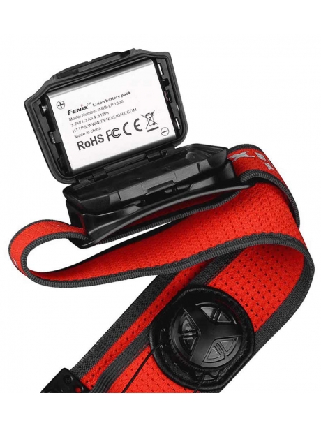 аккумуляторный налобный фонарь для трейлраннинга Fenix HL18RT черный