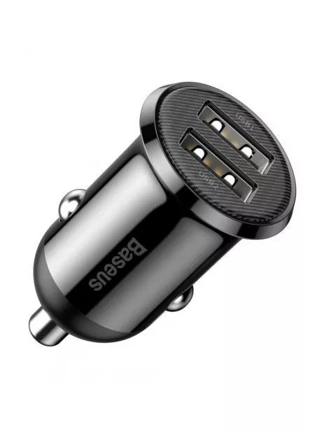 автомобильное зарядное устройство Baseus Grain Pro Car Charger (Dual USB 4.8A ) black
