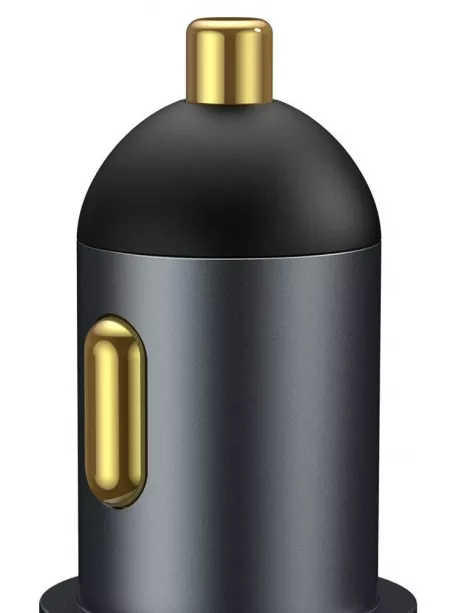 автомобильное зарядное устройство Baseus Share Together Car Charger with Cigarette Lighte Port  U+C 120W gray