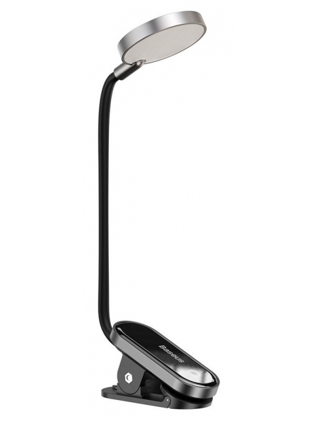 мини светильник на прищепке Baseus Comfort Reading Mini Clip Lamp dark gray